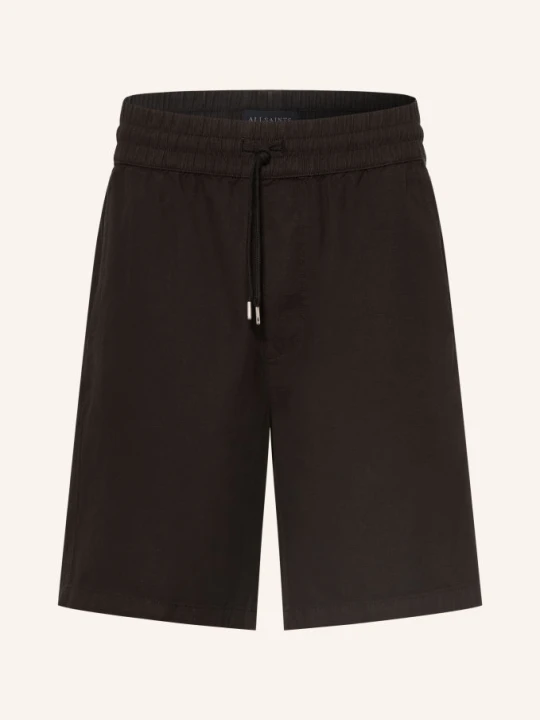 Zdjęcie produktu Allsaints Szorty Hanbury Z Lnu schwarz CZARNY