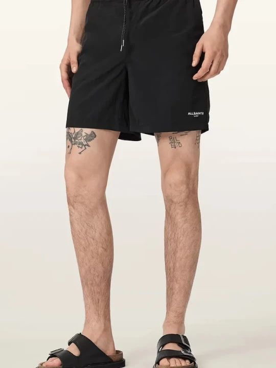 Zdjęcie produktu AllSaints szorty kąpielowe męskie MIKRO czarny