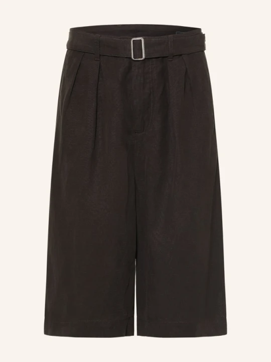 Zdjęcie produktu Allsaints Szorty Marko Z Lnu schwarz CZARNY