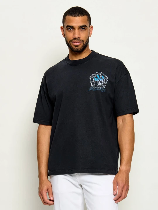 Zdjęcie produktu AllSaints T-shirt Affix | Oversize fit czarny