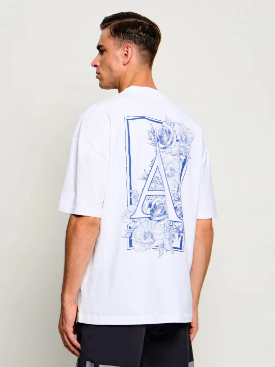 Zdjęcie produktu AllSaints T-shirt Anthos | Oversize fit biały