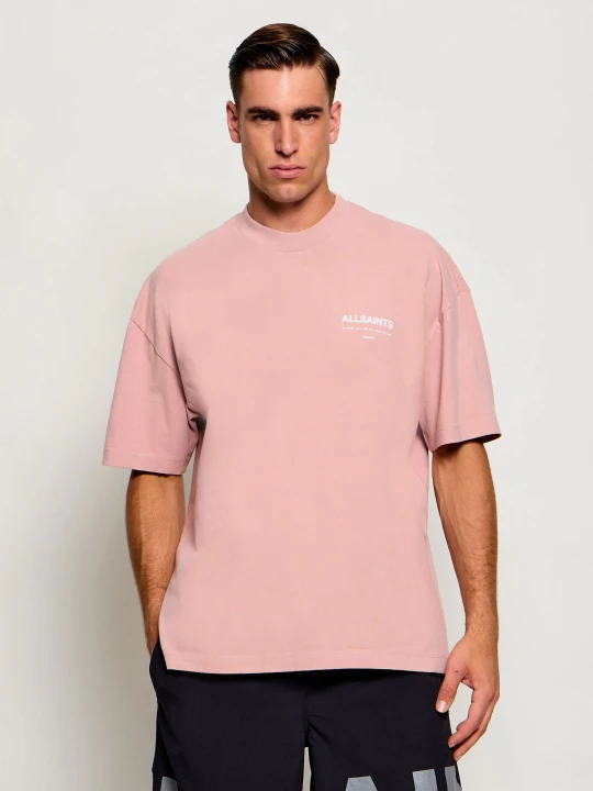 Zdjęcie produktu AllSaints T-shirt Backstage | Oversize fit różowy