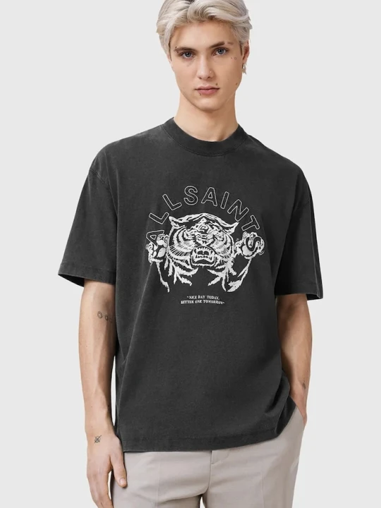 Zdjęcie produktu AllSaints t-shirt bawełniany BETTER szary