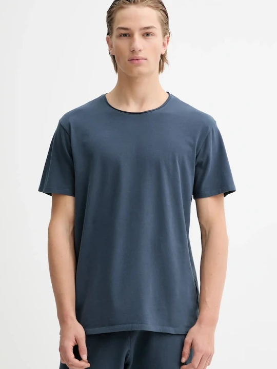 Zdjęcie produktu AllSaints t-shirt bawełniany BODEGA SS CREW granatowy