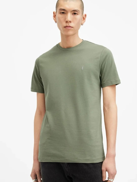 Zdjęcie produktu AllSaints t-shirt bawełniany BRACE zielony