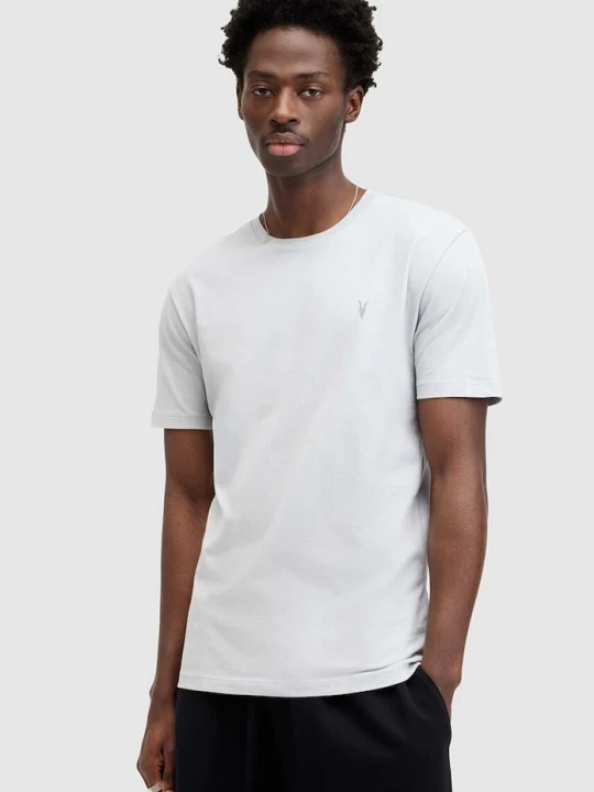 Zdjęcie produktu AllSaints t-shirt bawełniany BRACE SS CREW szary