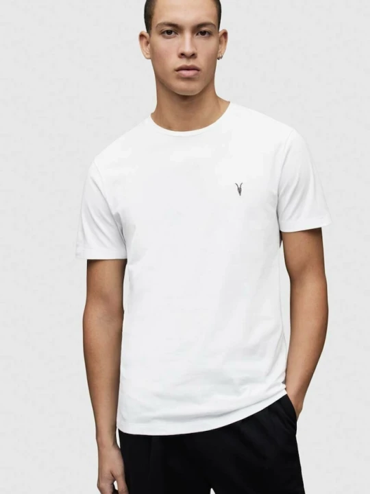 Zdjęcie produktu AllSaints t-shirt bawełniany BRACE TONIC CREW biały