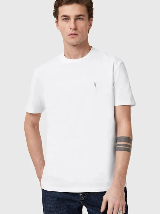 Zdjęcie produktu AllSaints t-shirt bawełniany DEXTER biały
