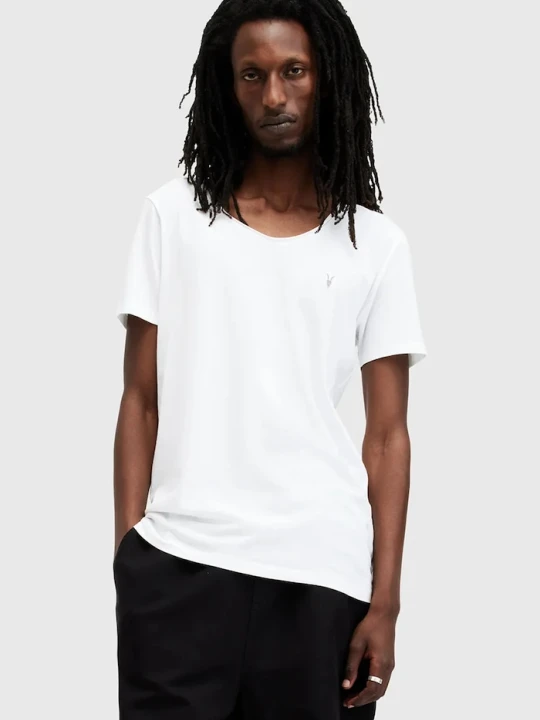 Zdjęcie produktu AllSaints t-shirt bawełniany FARIS biały