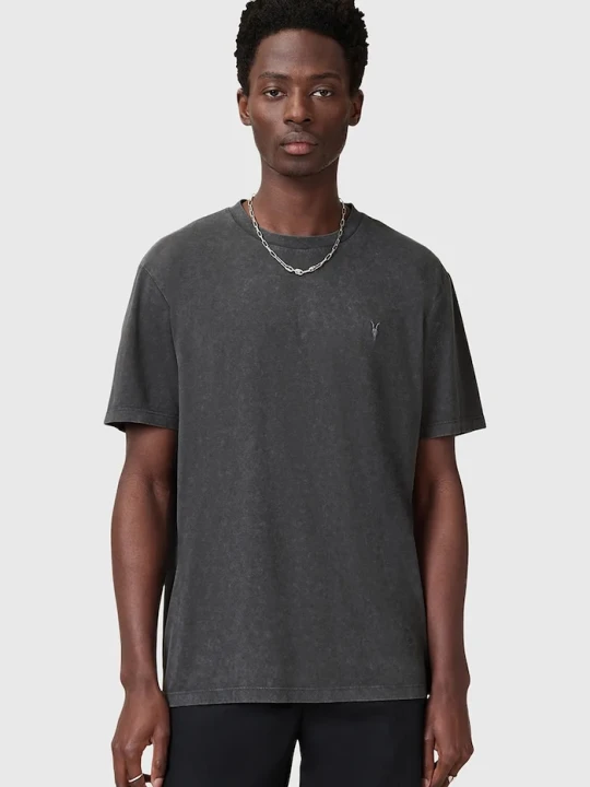 Zdjęcie produktu AllSaints t-shirt bawełniany SAKA szary