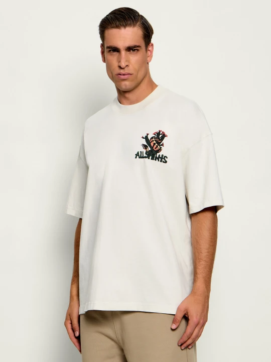 Zdjęcie produktu AllSaints T-shirt Cacti | Oversize fit ecru