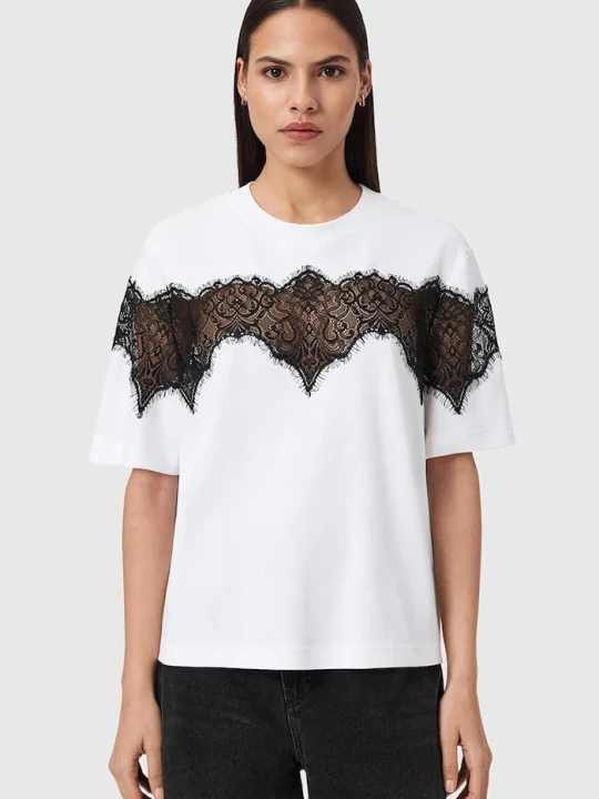 Zdjęcie produktu AllSaints T-shirt damski LISA biały