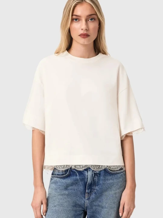 Zdjęcie produktu AllSaints T-shirt damski NIA biały