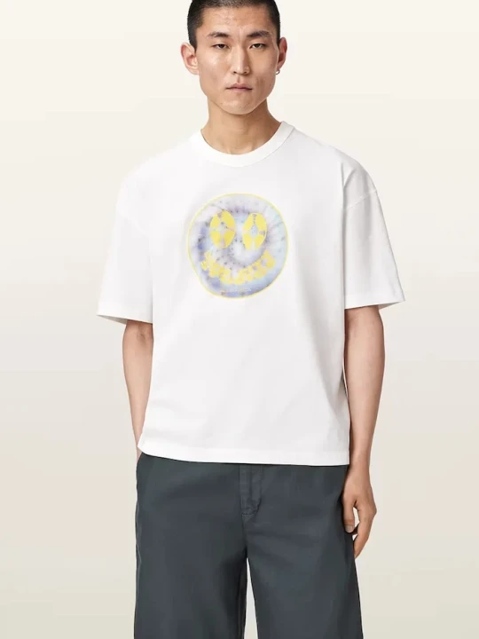 Zdjęcie produktu AllSaints T-shirt męski bawełniany SPUN biały