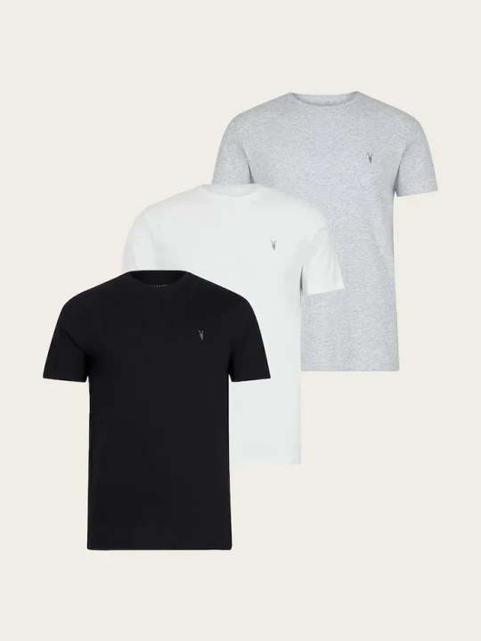 Zdjęcie produktu AllSaints t-shirt męski bawełniany TONIC 3-pack biały
