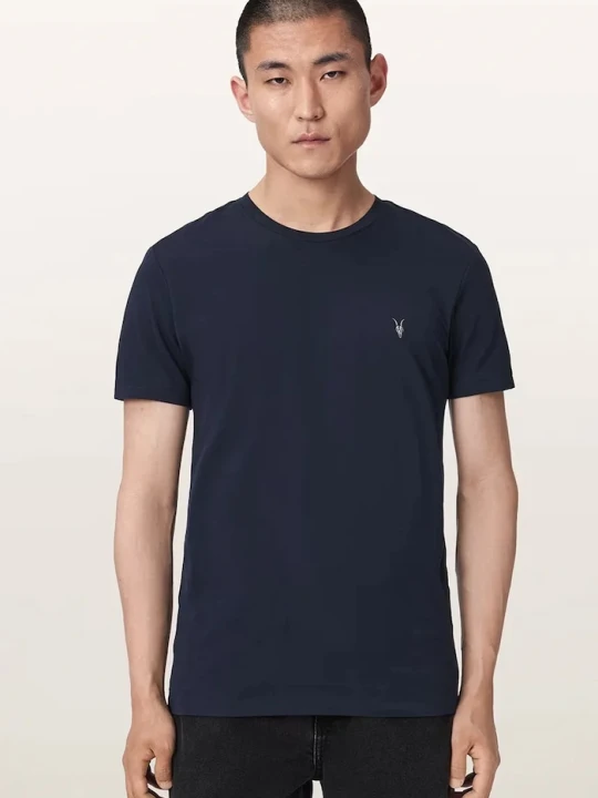 Zdjęcie produktu AllSaints T-shirt męski bawełniany TONIC 3-pack granatowy