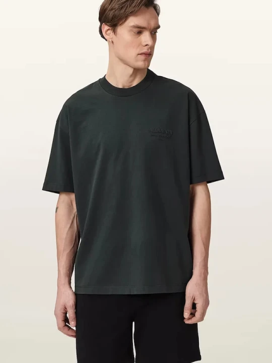 Zdjęcie produktu AllSaints t-shirt męski bawełniany XANDER szary