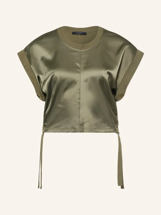 Zdjęcie produktu Allsaints T-Shirt Mira Z Mieszanki Materiałów gruen OLIWKOWY