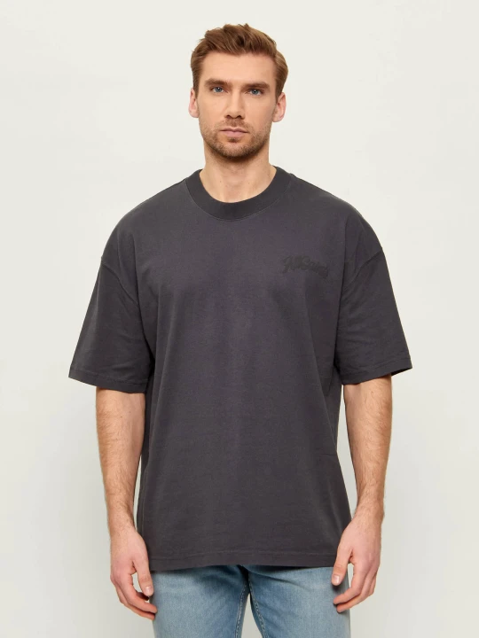 Zdjęcie produktu AllSaints T-shirt ODYSSEY | Oversize fit grafitowy