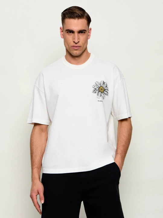 Zdjęcie produktu AllSaints T-shirt PETALS | Oversize fit ecru