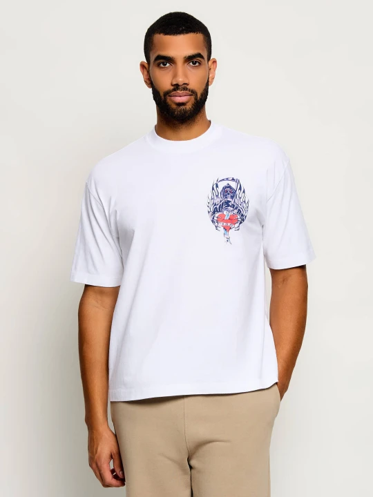 Zdjęcie produktu AllSaints T-shirt Scimitar | Loose fit biały