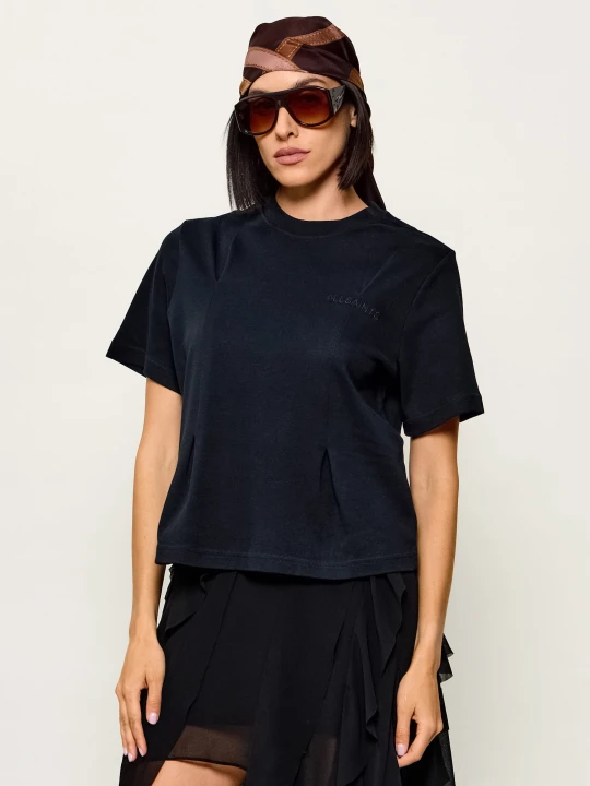 Zdjęcie produktu AllSaints T-shirt Sofia Lisa | Relaxed fit czarny