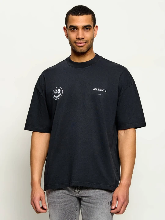 Zdjęcie produktu AllSaints T-shirt SPINNER | Oversize fit czarny