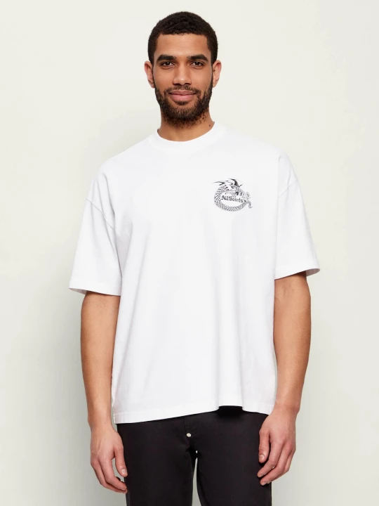 Zdjęcie produktu AllSaints T-shirt TERRA | Oversize fit biały
