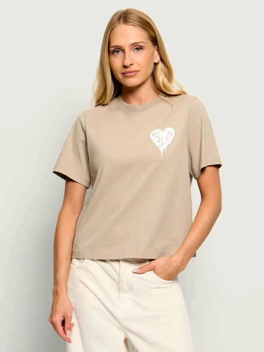 Zdjęcie produktu AllSaints T-shirt Trip Lisa | Loose fit beżowy