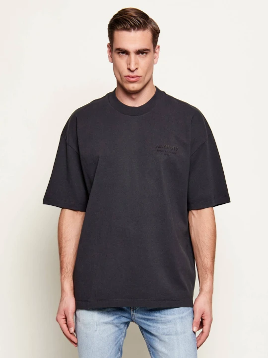 Zdjęcie produktu AllSaints T-shirt XANDER | Oversize fit grafitowy