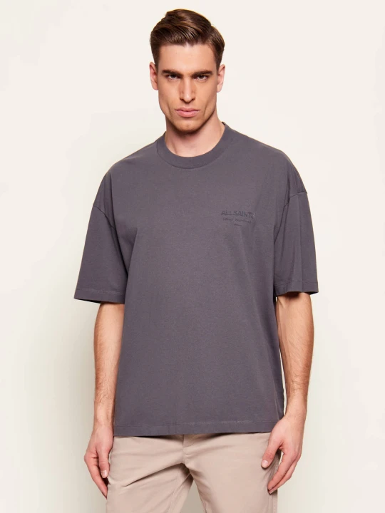Zdjęcie produktu AllSaints T-shirt XANDER | Oversize fit grafitowy