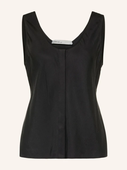 Zdjęcie produktu Allsaints Top Koszulowy Milla Z Jedwabiem schwarz CZARNY