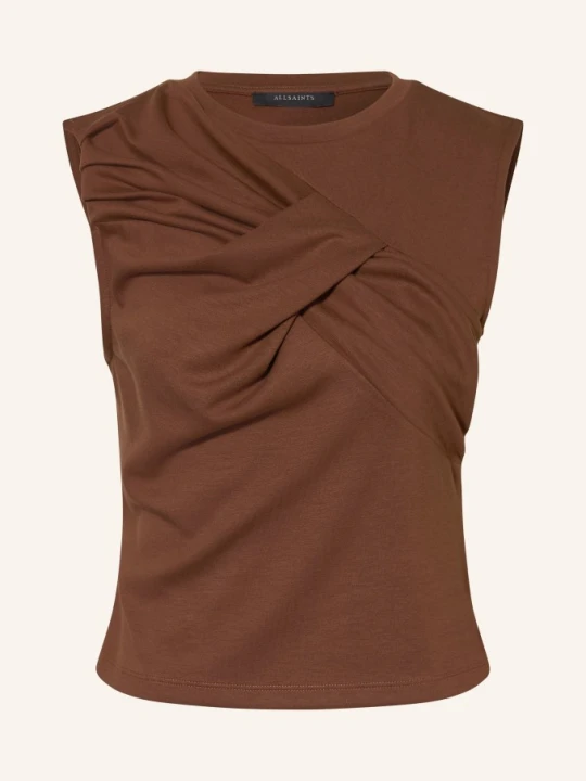 Zdjęcie produktu Allsaints Top Nella braun CIEMNOBRĄZOWY