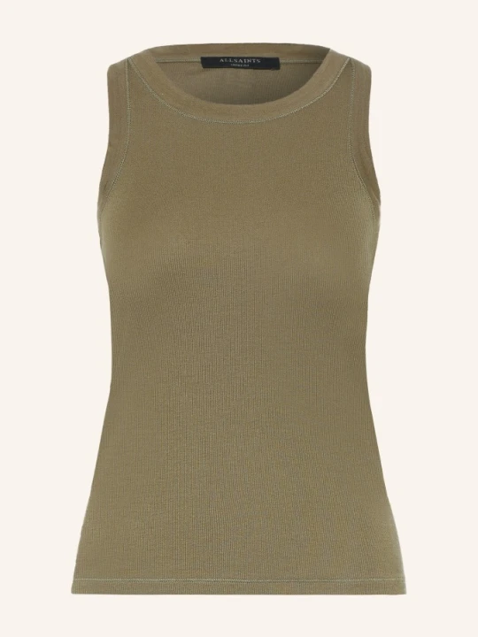 Zdjęcie produktu Allsaints Top Rina gruen OLIWKOWY