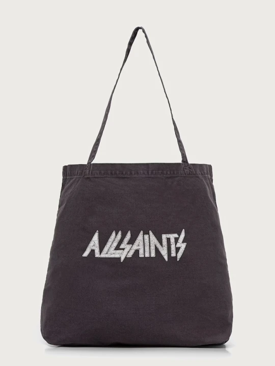 Zdjęcie produktu AllSaints torba męska bawełniana BACKSTAGE TOTE czarny