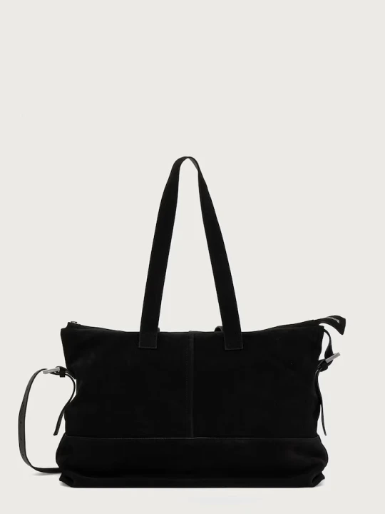 Zdjęcie produktu AllSaints torba męska skórzana CASSIUS N / S TOTE czarny