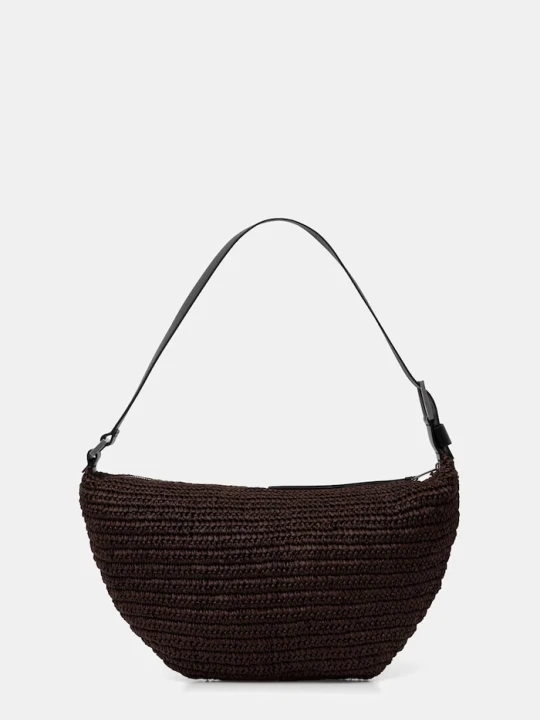Zdjęcie produktu AllSaints torebka hobo damska LUNA brązowy