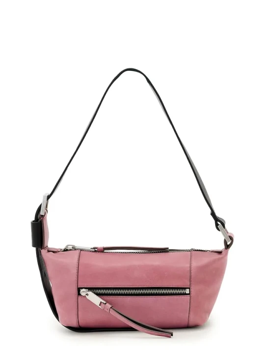 Zdjęcie produktu AllSaints torebka crossbody damska skórzana VEGA różowy