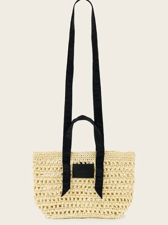 Zdjęcie produktu AllSaints torebka shopper damska CELAYNE beżowy