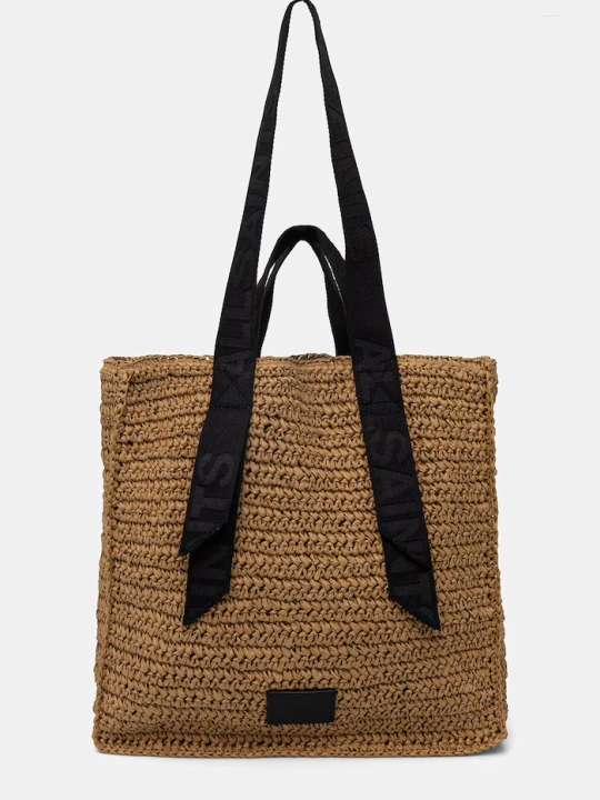 Zdjęcie produktu AllSaints torebka shopper damska LULLAH N/S TOTE beżowy