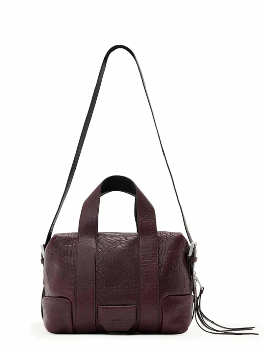 Zdjęcie produktu AllSaints torebka skórzana brązowy