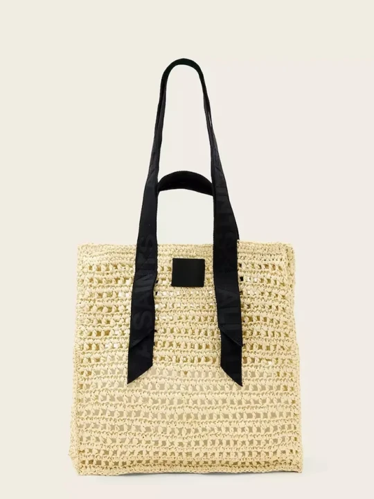 Zdjęcie produktu AllSaints torebka tote damska LULLAH beżowy