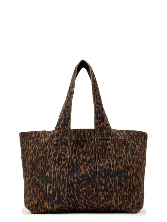 Zdjęcie produktu AllSaints torebka tote damska skórzana IZZY brązowy