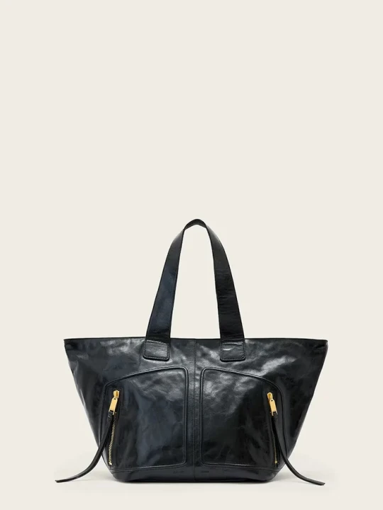 Zdjęcie produktu AllSaints damskie skórzane JEAN czarny