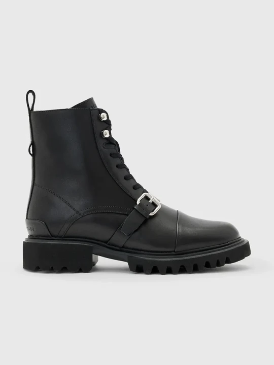Zdjęcie produktu AllSaints workery skórzane Tori Boot czarny