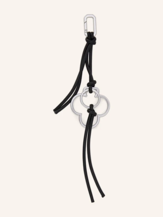 Zdjęcie produktu Allsaints Zawieszka Do Kluczy Club schwarz CZARNY