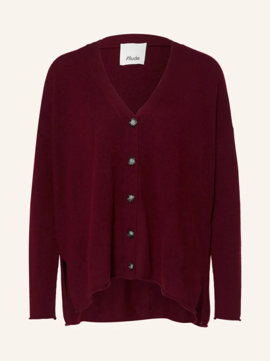 Zdjęcie produktu Allude Kardigan Oversize Z Kaszmiru rot FIOLETOWY