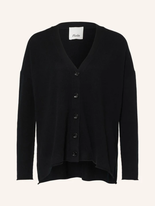 Zdjęcie produktu Allude Kardigan Oversize Z Kaszmiru schwarz CZARNY