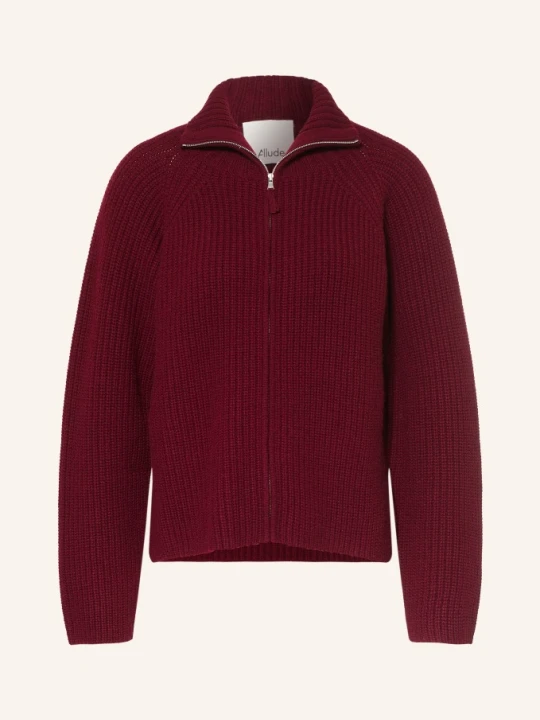 Zdjęcie produktu Allude Kardigan Z Kaszmiru rot CIEMNOCZERWONY
