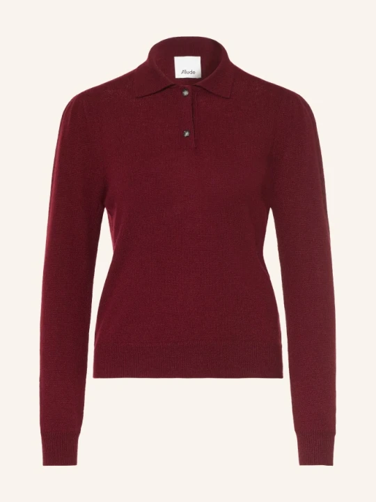 Zdjęcie produktu Allude Sweter Z Kaszmiru rot CIEMNOCZERWONY